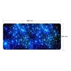 Tapis de souris Starry Sky Picture Locking Edge Grand tapis de souris de jeu antidérapant pour ordinateur portable MackBook