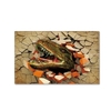 Tapis de tapis de motif imprimé dinosaure 3D de 400 * 600mm