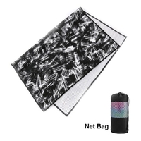 Tapis de yoga Tie-Dye Print Gym antidérapant épais