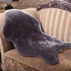 Tapis en laine imitation brillante lavable très doux