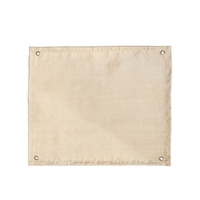 Tapis isolant extérieur en tissu ignifuge pour barbecue,  revêtement en silicone en fibre de verre résistant aux hautes températures,  tapis ignifuge