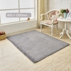 Tapis moelleux ultra moelleux de forme rectangulaire