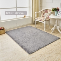 Tapis moelleux ultra moelleux de forme rectangulaire