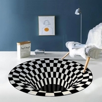 Tapis rond de l