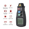 TASI TA8146A Tachymètre numérique portable 2, 5-99999RPM Compteur de vitesse de rotation laser sans contact Fonction mémoire avec sac en tissu pour moteurs Ventilateurs Machine à laver Automobiles