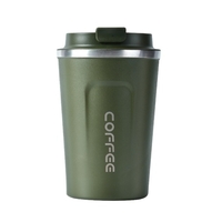 Tasse à café en acier inoxydable tasse thermique isolée étanche voiture tasse à café de voyage portable