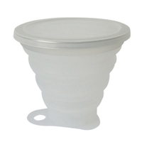 Tasse pliante de café pliable de voyage de sport en plein air
