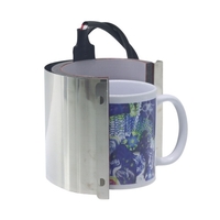 Tasse Wrap Clamp Silicone et Fer Sublimation Tasse Tasse Clamp Tasse DIY Conique Chauffe Tasse Presse À Chaleur Sublimation Machine Accessoires