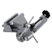 Étau de table universel avec pince à tête pivotante à 360 degrés pour la fabrication de peinture,  sculpture électronique,  soudure,  étau de pince de table rotatif de 3 pouces