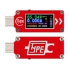 TC64 Type-C Affichage couleur LCD Voltmètre USB Ampèremètre
