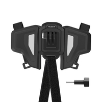 TELESIN GP-HBM-MT2-YH Support de casque de moto amélioré