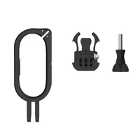 TELESIN IS-CFR-001 support de cadre de caméra étui de protection en plastique adaptateur de support de caméra avec remplacement de vis de fixation de Base de cadre pour Insta360 GO2