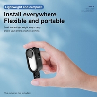 TELESIN IS-CFR-002 support de cadre de caméra étui de protection en plastique adaptateur de support de caméra avec remplacement de vis de fixation de Base de cadre pour Insta360 GO2