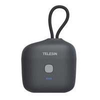 TELESIN TE-WMB-001 sans fil Microphone boîte de charge 3-slot étui de charge