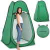 Tente changeante instantanée de douche de plage de camping de Pop-Up portatif extérieur avec la fenêtre