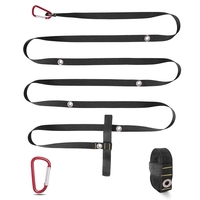 Tente de Camping en plein air corde à vent corde à vent en Nylon durable corde à vent multifonctionnelle boucle de corde de tente réglable corde suspendue à linge