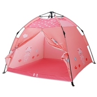 Tente portable pour enfants Playhouse Tente de camping pliable intérieure Tente extérieure pour enfants pour garçons filles