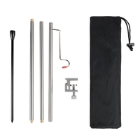 Tentures de camping support de fixation de lumière support de lampe de camping support de lampe support de lampe support de lanterne support de support suspensions support