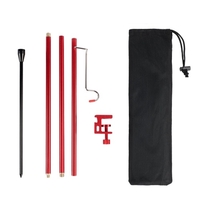 Tentures de camping support de fixation de lumière support de lampe de camping support de lampe support de lampe support de lanterne support de support suspensions support