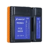Testeur de câble réseau multifonctionnel portable RJ45 Outil de test de câble téléphonique RJ11 avec voyants LED Conception détachable