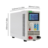 Testeur de charge électronique Programmable CC monocanal 150V 40A 400W CC CV CR CP Mode écran LCD TFT 2, 8 pouces Testeur de batterie et de LED