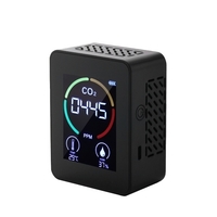 Testeur de concentration de CO2 LCD de 2, 8 pouces Mini détecteur de dioxyde de carbone Compteur d