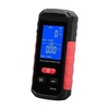Testeur de rayonnement électromagnétique numérique Compteur EMF Rétroéclairage LCD Alarme de détection de rayonnement de champ magnétique électrique portable Mode moyen/crête Rechargeable pour les appareils ménagers Bureaux Lieux de travail indu