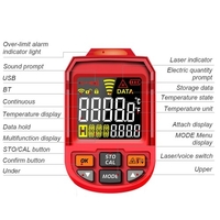 Testeur de température portable numérique de thermomètre infrarouge IR sans contact TASI TA603A