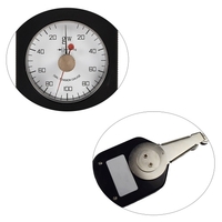 Textile Tension Meter Textile Tensiometer Double Needle Analog Dial Pressure Tensiometer Mechanical Force Measurement Tools Range 250-20-250