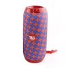 TG117 BT Haut-parleur sans fil Batterie au lithium rechargeable 1200mAh intégrée Lecteur BT Lecteur de carte TF Chargement USB Entrée AUX Son stéréo MP3 Bass profond Haut-parleur portable pour la maison en plein air