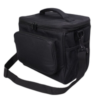 Thermal Insulation Bag Leakproof Waterproof Lunch Bag 10L Large Capacity Bento Box with Carrying Handle Front Side Pockets Portable Thickened Storage Bag Heat Cold Preservation for Camping Picnic Commute