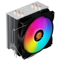 Thermaltake Mercury S400 RGB refroidisseur de processeur PWM ventilateur encliquetable 4 caloducs à contact direct grâce à la technologie d