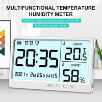 Thermo-hygromètre multifonctionnel de haute précision de mètre de température et d