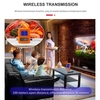 Thermomètre à viande sans fil avec 4 sondes 328Ft longue portée LCD rétro-éclairage affichage compte à rebours minuterie alarme de température numérique à distance BBQ thermomètres pour barbecue Grill four cuisine