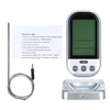 Thermomètre à viande sans fil avec sonde Écran à cristaux liquides avec fonction de compte à rebours rétroéclairé Thermotopes de cuisson à distance numériques pour barbecue Cuisine Four