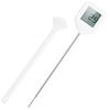 Thermomètre alimentaire à lecture instantanée Écran LCD à rotation automatique 4 directions ℃ / ℉ Thermomètres à viande numériques étanches IPX4 commutables avec sonde pour la cuisson de la cuisine