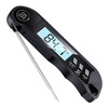Thermomètre de cuisson de viande numérique à lecture instantanée Portable affichage LED pliable thermomètre alimentaire pour la cuisine à domicile BBQ Grill cuisson