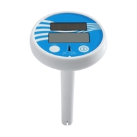 Thermomètre de piscine à énergie solaire Thermomètre de spa de piscine flottant numérique