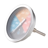 Thermomètre en acier inoxydable KKmoon thermomètre bimétallique thermomètre à cadran 100 ~ 550 ℉ pour gril Barbecue fumoir four