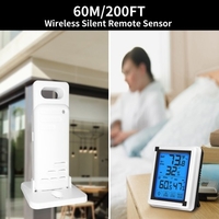 Thermomètre Hygromètre numérique sans fil avec thermomètre extérieur et écran LCD Moniteur d