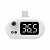 Thermomètre intelligent USB Mini thermomètre portable pour téléphone portable Thermomètre infrarouge Compatible avec le joint iPhone