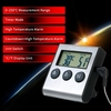 Thermomètre pour barbecue,  thermomètre pour aliments 0 ~ 250 ° C Thermomètre pour aliments avec fonction de minuterie d