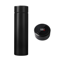 Thermos en acier inoxydable avec affichage de la température à LED pour boissons froides et chaudes