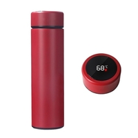 Thermos en acier inoxydable avec affichage de la température à LED pour boissons froides et chaudes