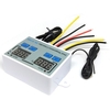Thermostat de sortie de relais à deux régulateurs de température de thermostat numérique pour incubateur,  chauffage,  refroidissement,  XK-W1088 AC110-220V