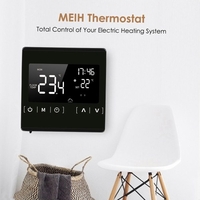 Thermostat intelligent à écran tactile LCD pour système de chauffage au sol électrique Programmable à la maison thermorégulateur de chauffage de l