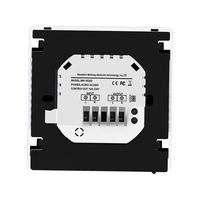 Thermostat intelligent à écran tactile LCD pour système de chauffage au sol électrique Programmable à la maison thermorégulateur de chauffage de l