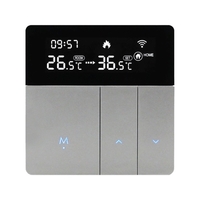 Thermostat intelligent WIFI avec écran LCD Thermostat de radiateur de chauffage intelligent