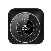 Thermostat Programmable 95-240 V 5 + 1 + 1 écran tactile LCD à six périodes avec rétro-éclairage régulateur de température de thermorégulateur de chauffage de chaudière
