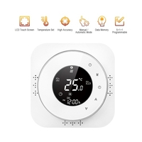 Thermostat Programmable 95-240 V 5 + 1 + 1 écran tactile LCD à six périodes avec rétro-éclairage régulateur de température thermorégulateur de chauffage de l